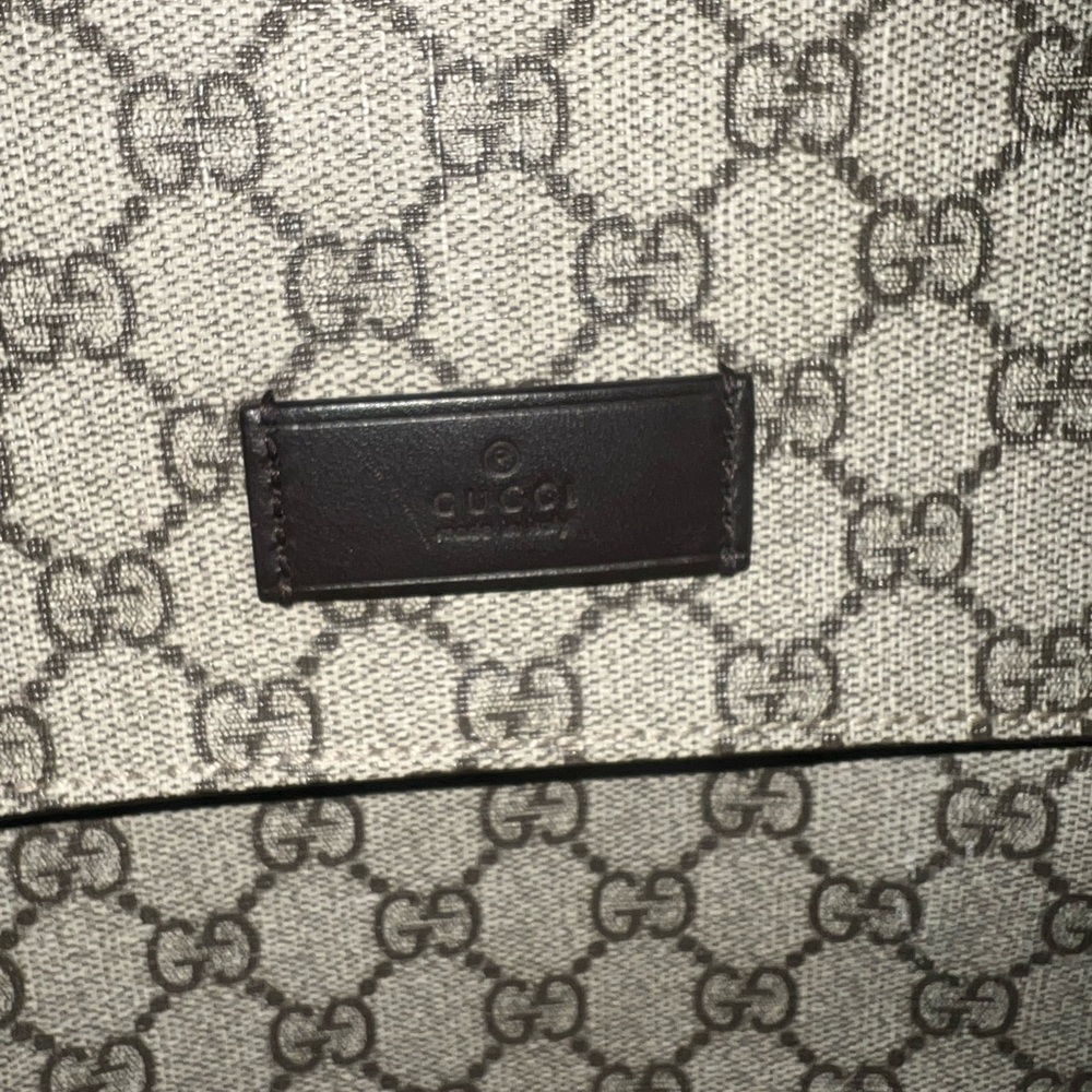 Gucci Beige and Brown Monogram Tote